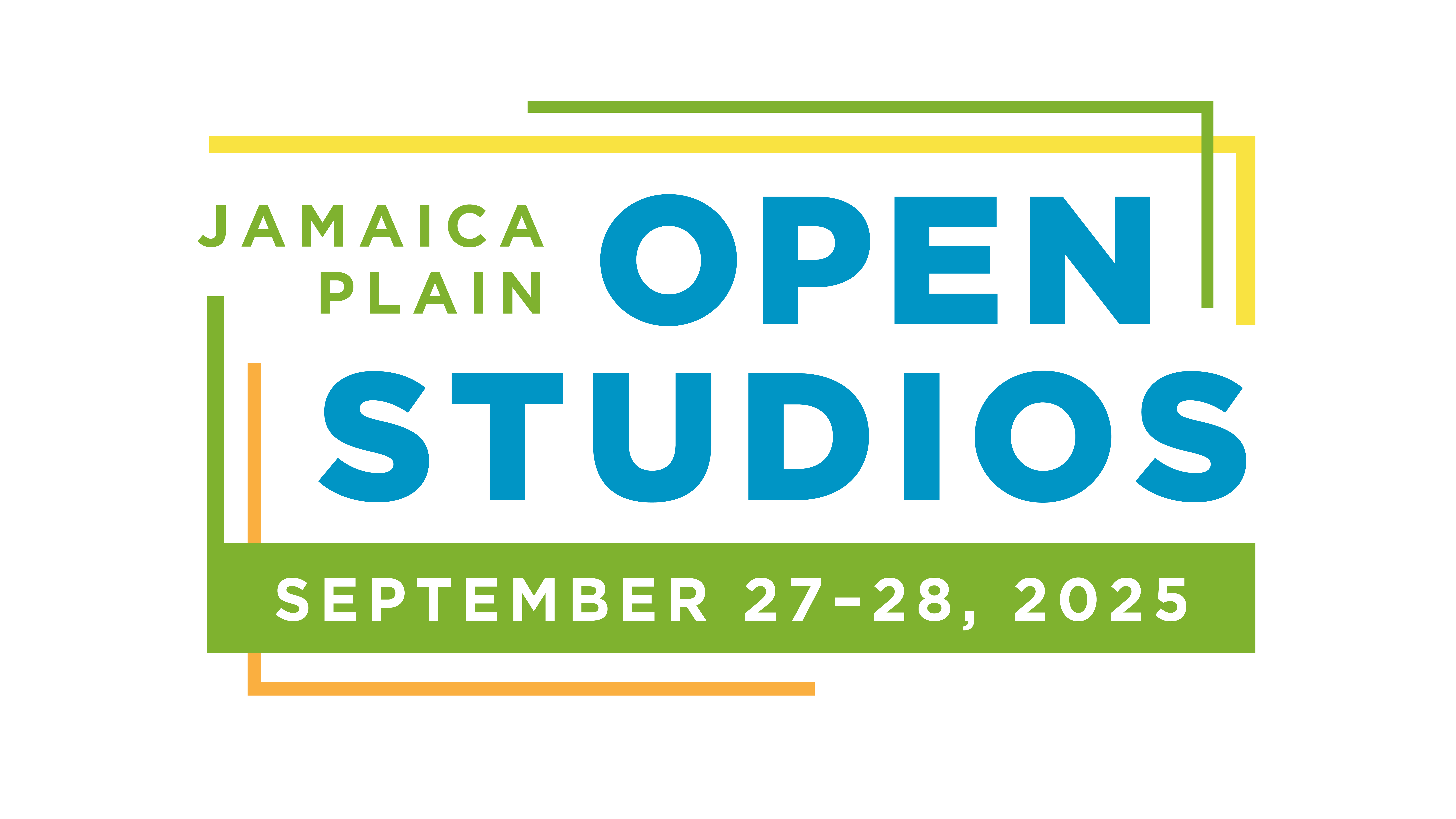 Jamaica Plain Open Studios, September 28-29, 2024. 31st Anniversary.