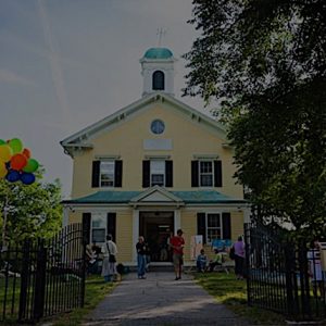 Eliot School Group Space Outside
